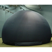 inflatable black dome tents